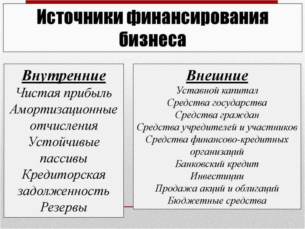 Финансирование бизнеса и принципы эффективного менеджмента