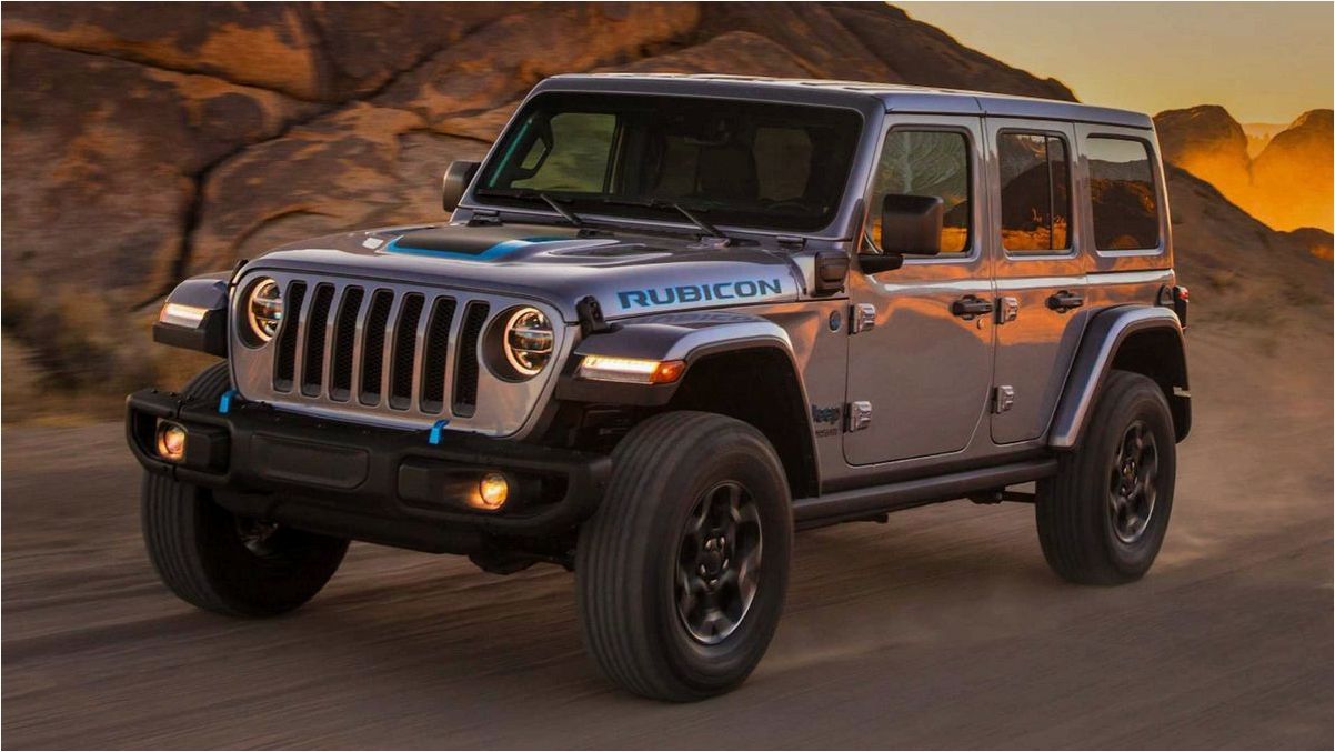 Современный Jeep Wrangler 4xe с гибридными технологиями