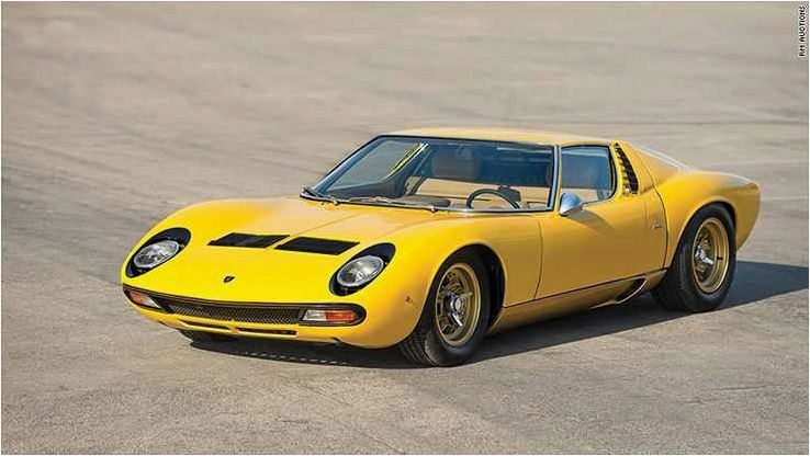 Легенда итальянского автопрома Lamborghini Miura