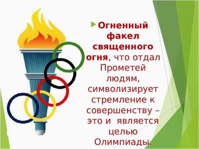 (символ, факел, значение) Символ Игр Факел и его Значение